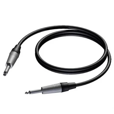 Procab CAB601/3 6.3 mm TS to TS 3-metre Gitar kablo