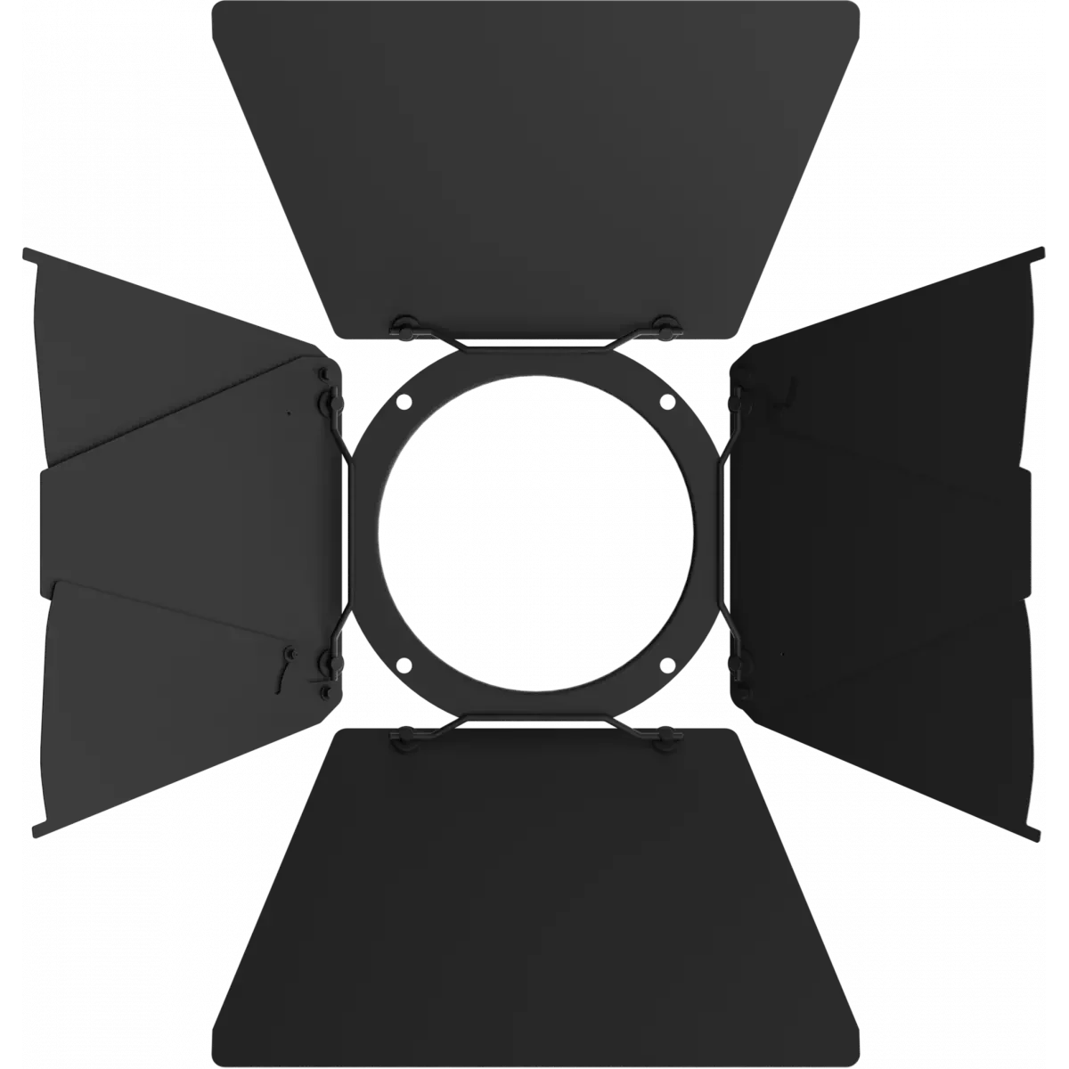 Prolights ECLFRESNEL TUBK LED FRESNEL SPOT, 230W 3200K LED, 17-66°, Barndoor incl. Siyah