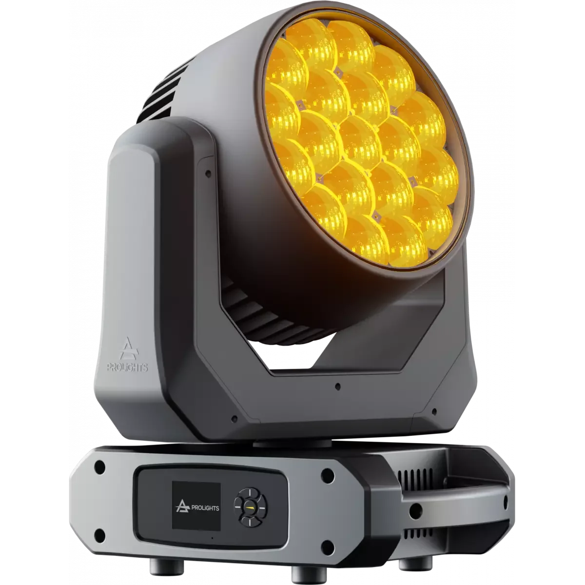 Prolights JETWASH19 19x20W RGBW moving wash light with 4°- 52° zoom, black