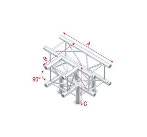 K30-W4 30x30-T Aparat 4 Yollu 50X50 Cm.