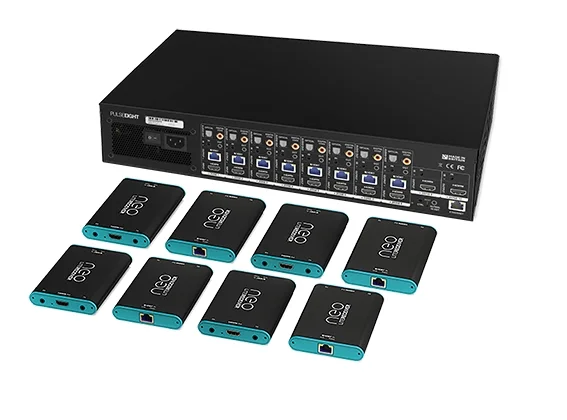 Pulse Eight neo:8a 8x10 UHD Video Matrix