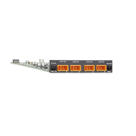 QSC CIML4-HP Four kanals of Mikrofon / line-level analog audio input