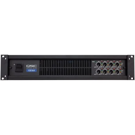 QSC CX168 8-kanal Power Amplifikatör 8X260W/4-ohm