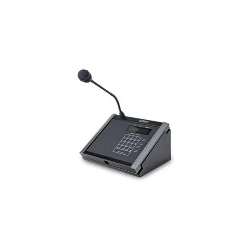 QSC PS-1650G Q-Sys 16-Button Command Code Wall Montajed Page Station Gooseneck Mikrofon