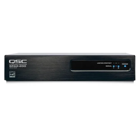 QSC SPA2-200 1/2 RU 2 kanal ENERGY STAR Power Amplifikatör