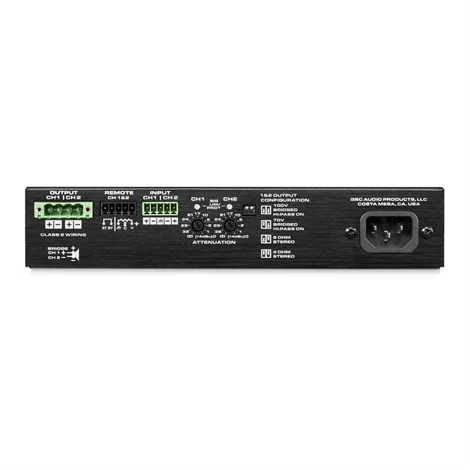 QSC SPA2-60 2x60W/100V Power Amplifikatör