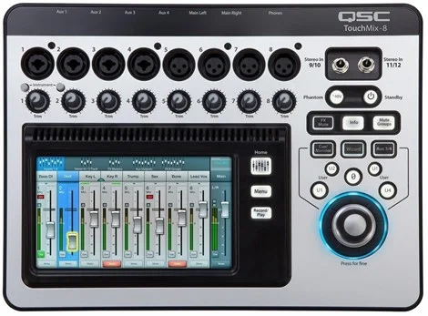 QSC TOUCHMIX-8 8-kanal Dijital Mikser