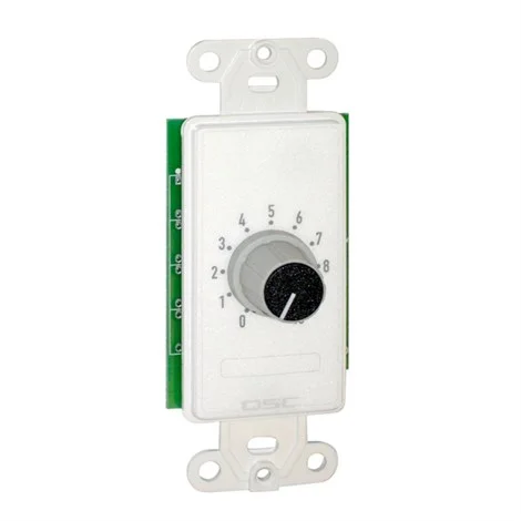 QSC WCP-1 Wall Control Plate with Rotary Potentiometer