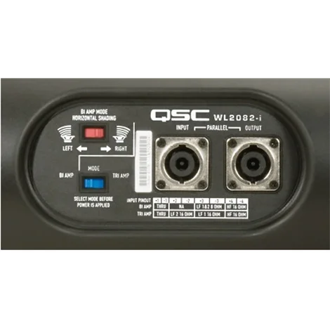 QSC WL2082-i-WH 2X8" Install Pasif Line Array 132 Db 600W Prg. 1200W Peak