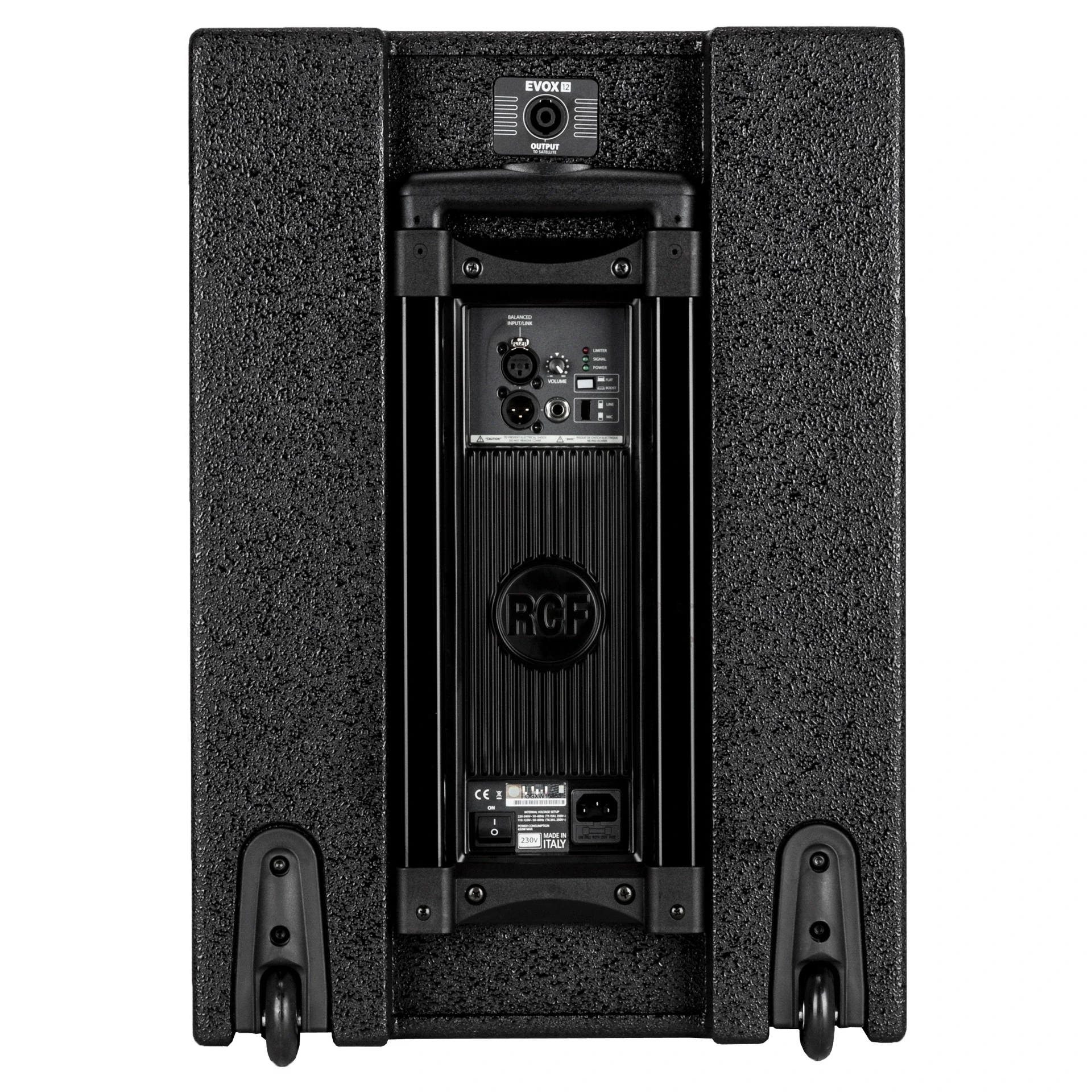 RCF EVOX-12 15" Sub + 8x4", Vertical Array, 130-dB