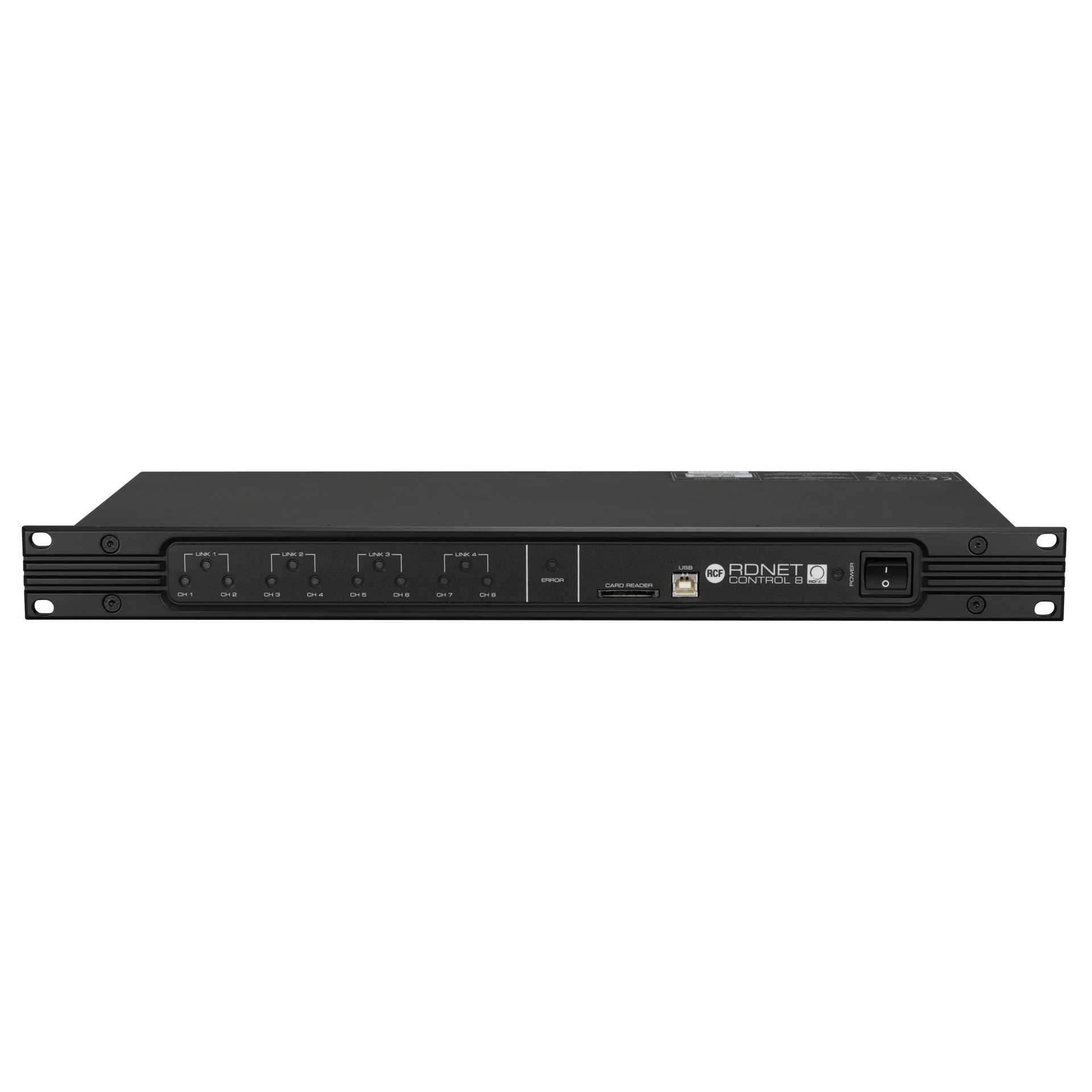 RCF RDNET CONTROL-8 Gerçek Zamanlı İzleme ve Kontrol Sistem, 8 master-out