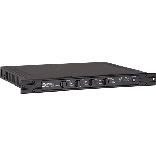 RCF UP 8504 4 x 1+1 input Power Amplifikatör 4x125W/100V