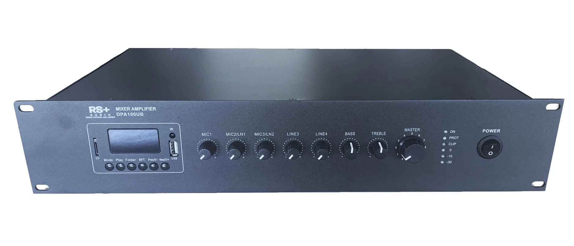 RS Audio DPA 100UB Mikser Amfi 60W/100V Bluetooth USB Radyo