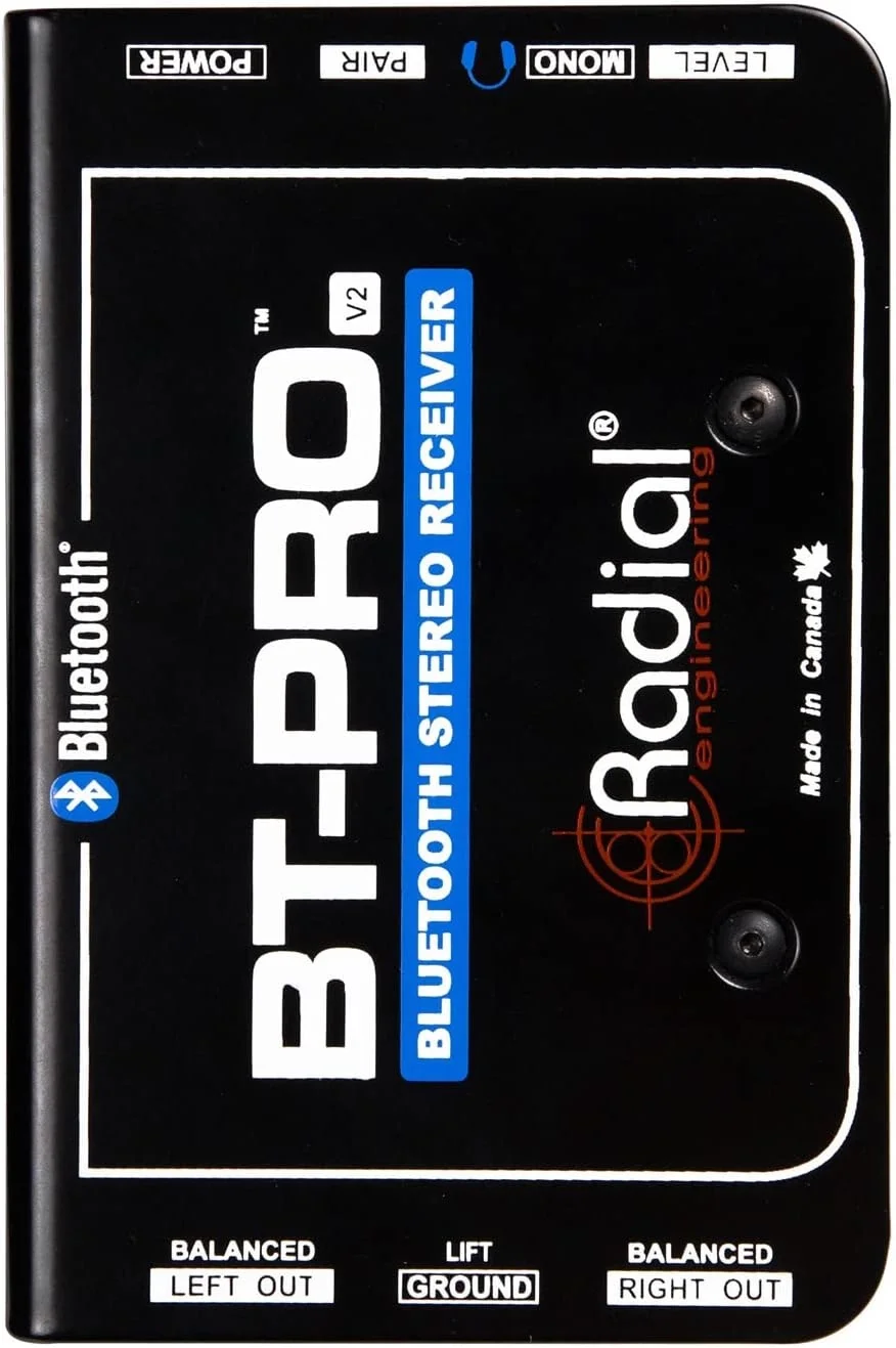 Radial BT-Pro V2 2-Kanal Aktif Di-Box ve Bluetooth Receiver