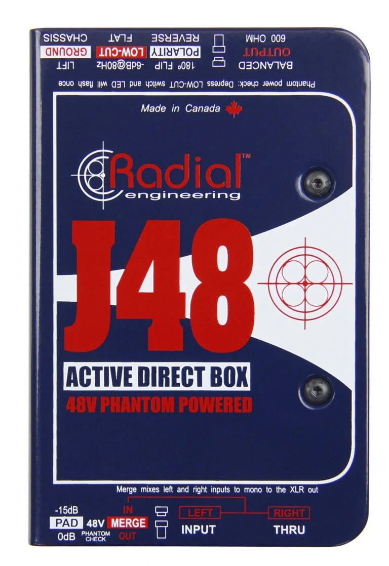Radial J48 Aktif Di- Box