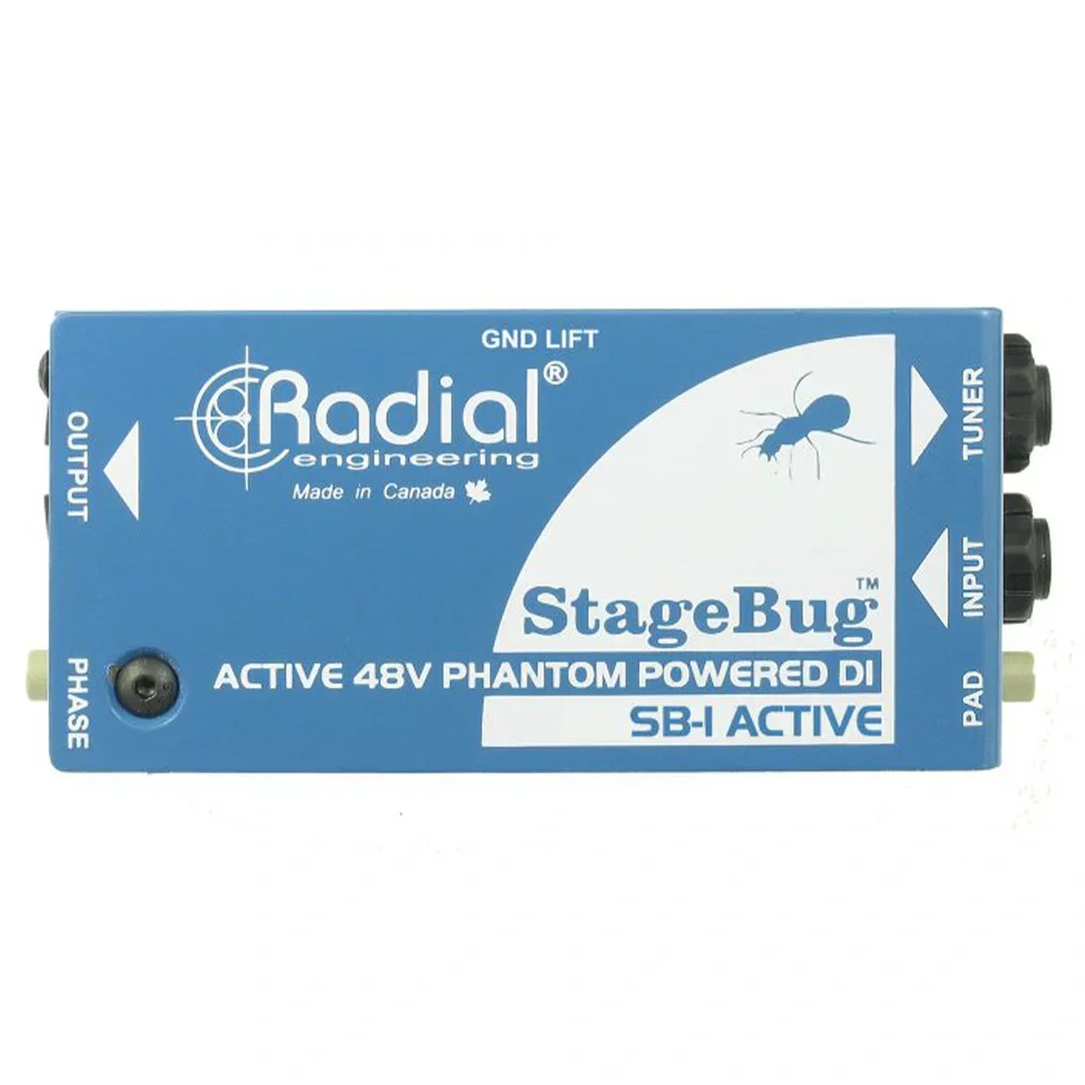 Radial SB-1 Active Gitar &amp; Bas için Aktif Di-Box
