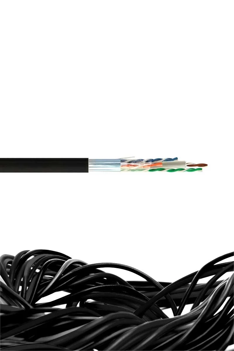 Reçber 506026 SL400 F/U23 PE Cat 6 F/UTP 4x2x23AWG Kablo (Metre)