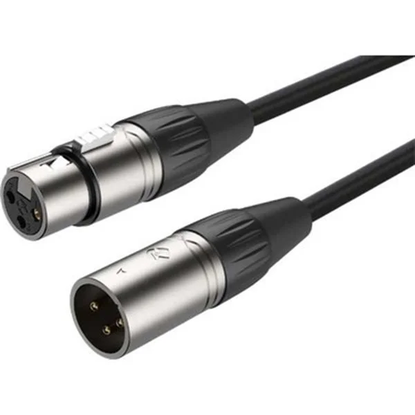 Roxtone DMXX200L10 10-Mt. Mikrofon Kablosu Xlr Erkek To Xlr Dişi