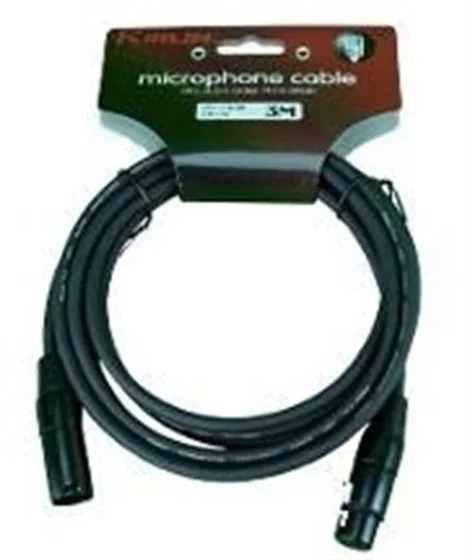 Roxtone DMXX200L3 3-metre Hazır Mikrofon Kablosu XLR Erkek To XLR dişi