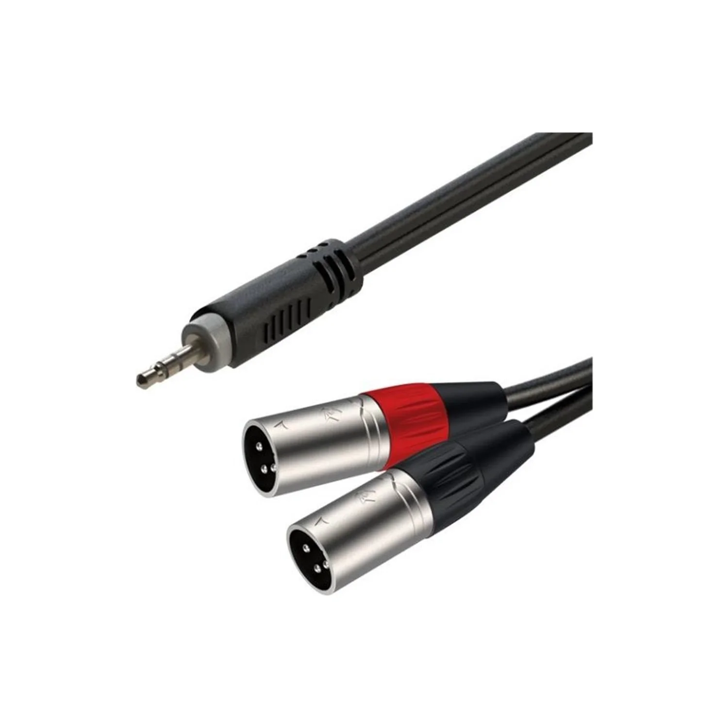 RX-K13603 3-metre 3.5 mm Stereo Pc-Çift Xlr Erkek Hazır Kablo