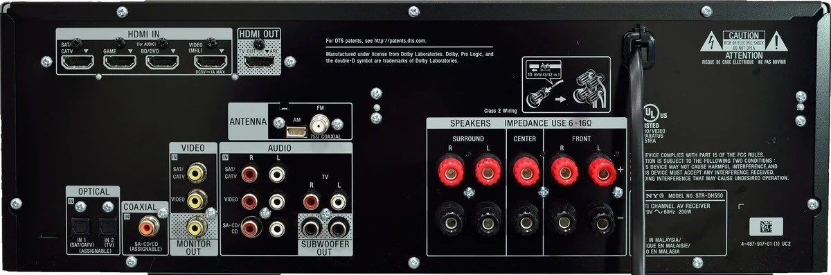 SONY STRDH550