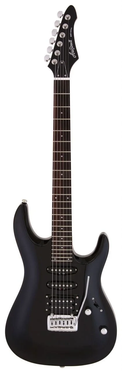 Aria MACSTDBK HSS Elektro Gitar
