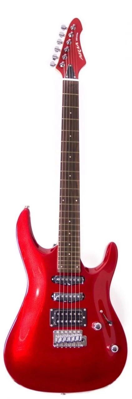 Aria MACSTDMDR HSS Elektro Gitar