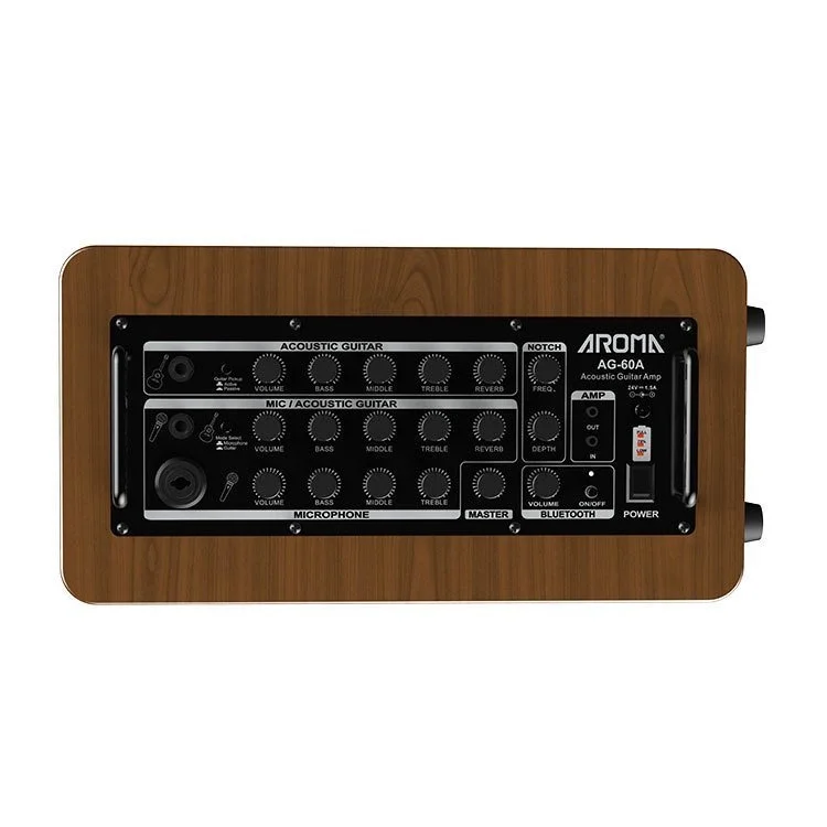 Aroma AG60A Bluetooth Akustik Gitar Amfisi