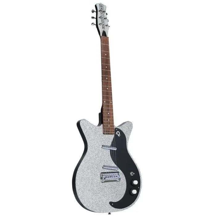 Danelectro 59MNOS+ Elektro Gitar Silver Metalflake