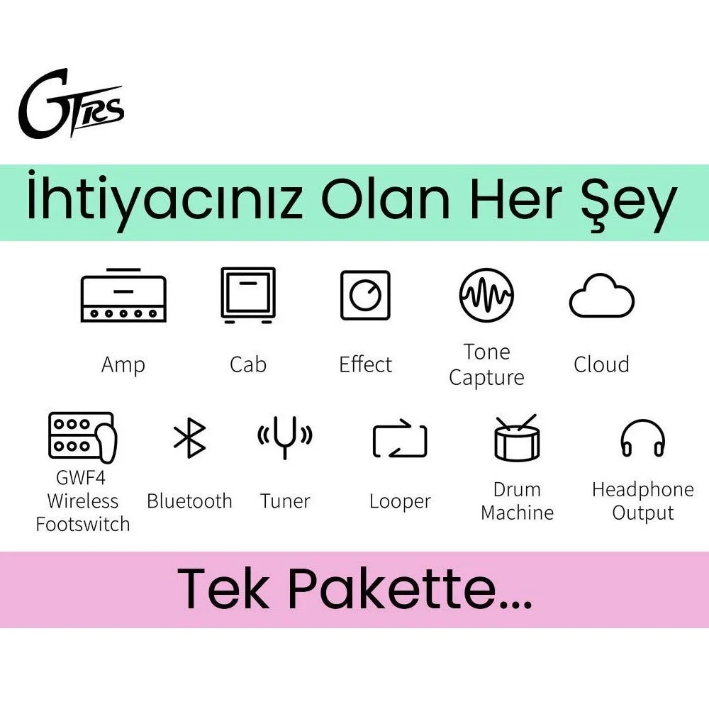 GTRS P801PK Smart Elektro Gitar