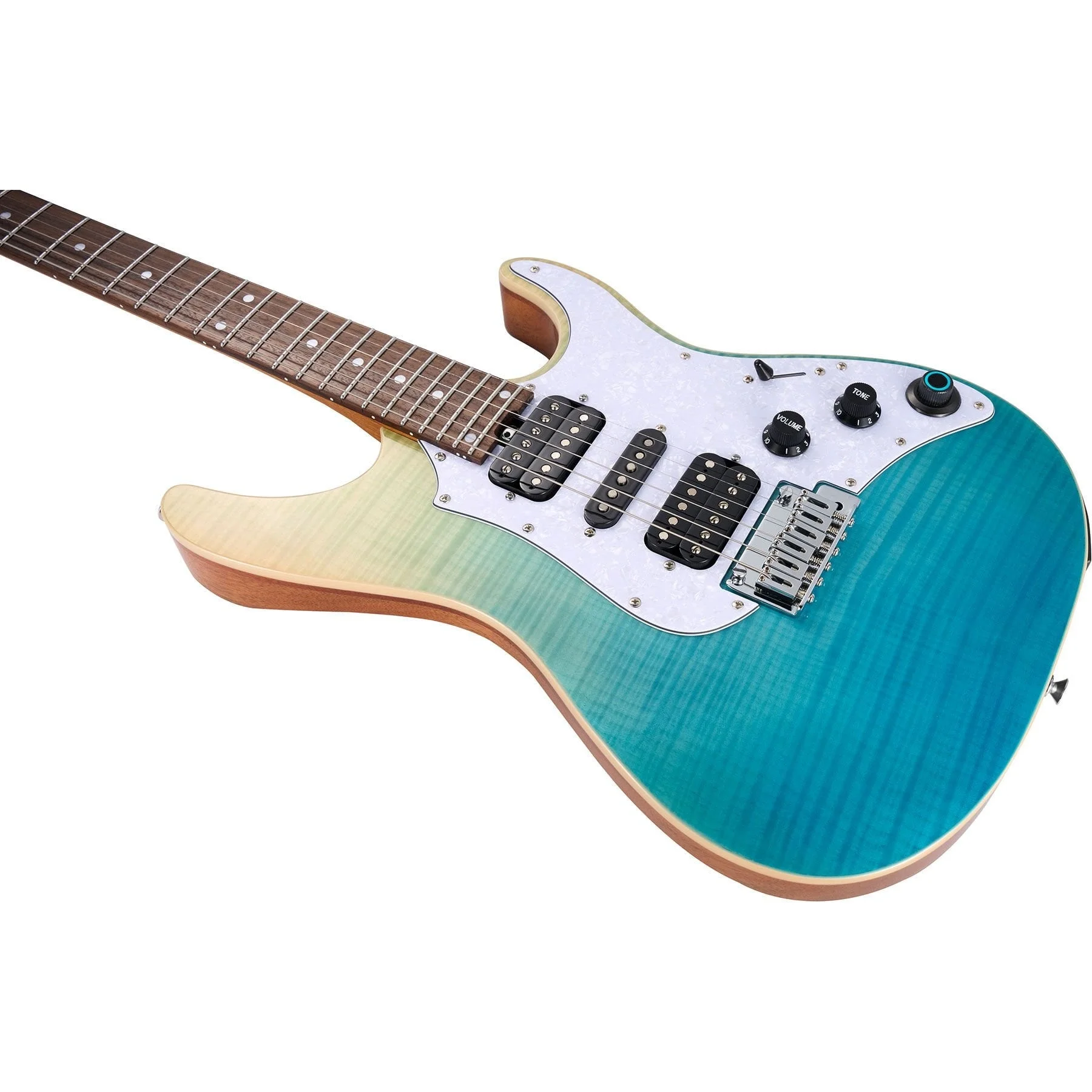 GTRS SL810BLBR Elektro Gitar (Entegre Efekt Prosesörlü)