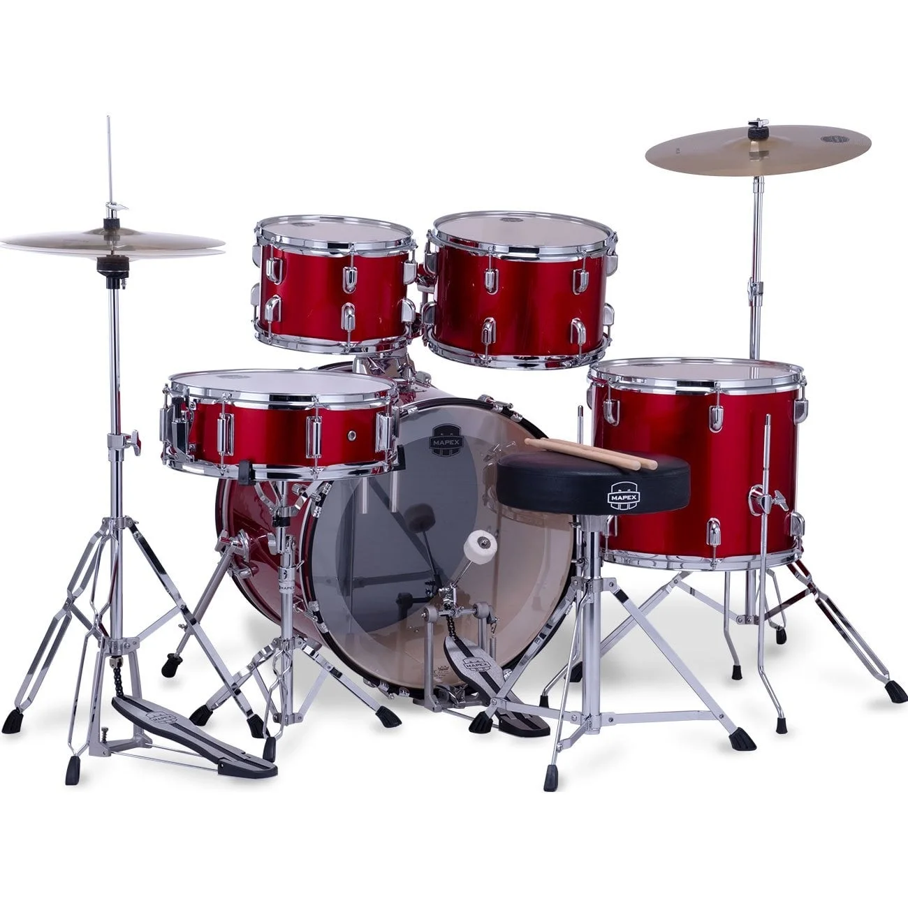 Mapex Comet Akustik Davul Seti 20+10+12+14FT+14S (CM5044FTCIR)