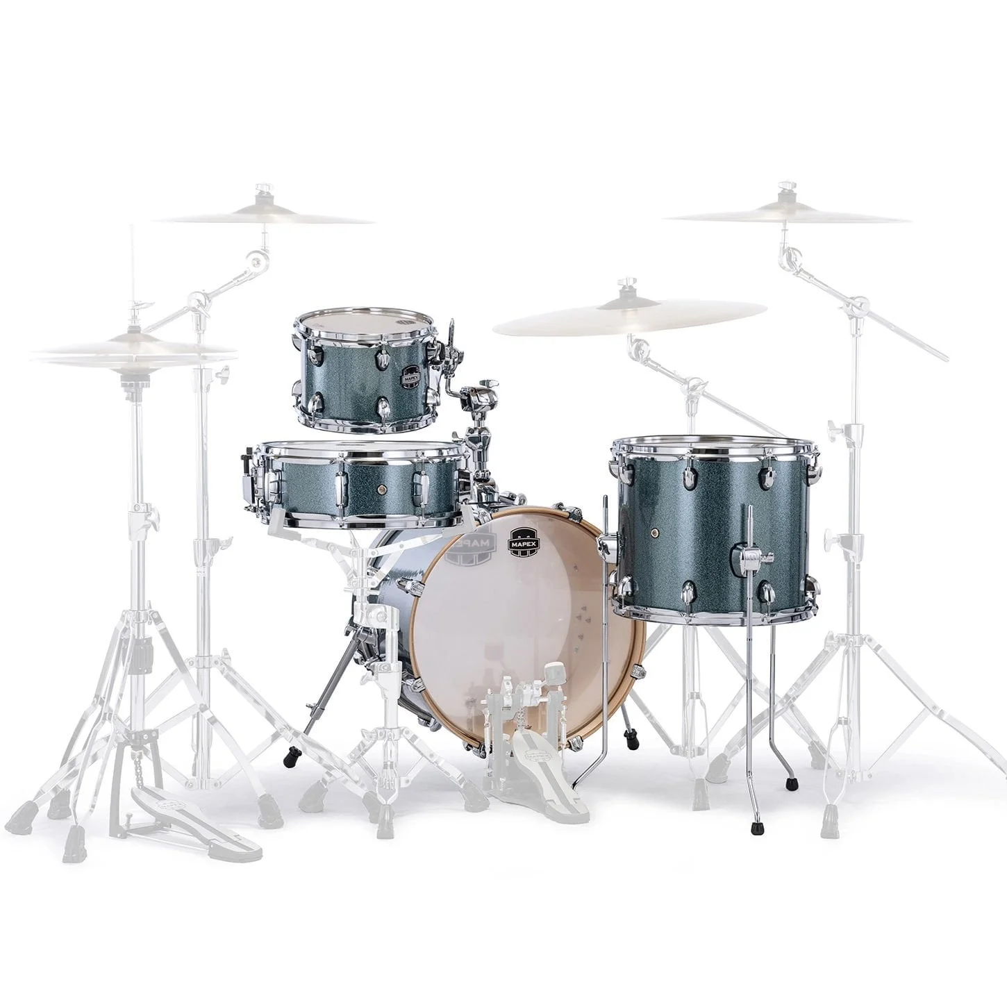 Mapex Mars Birch Akustik Davul 18+10+14FT+14S (MA486SMI)