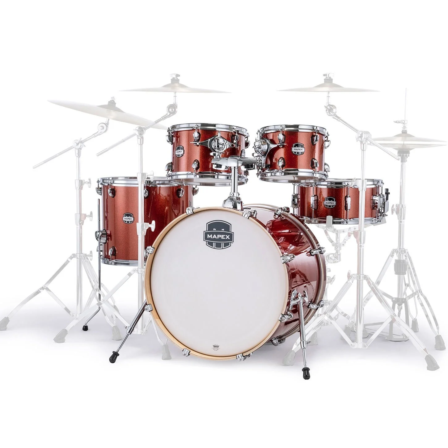 Mapex Mars Birch Akustik Bateri 22+10+12+16FT+14S (MA529SFOR)