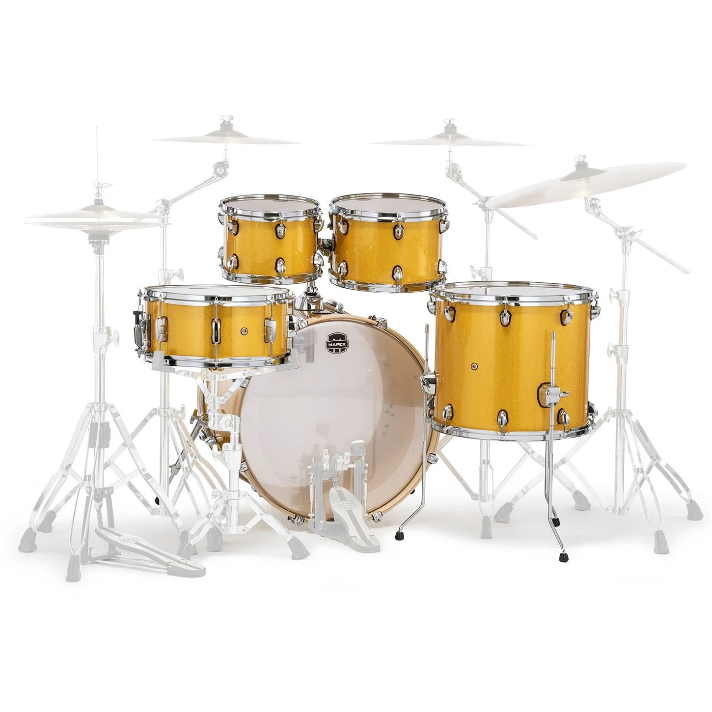 Mapex Mars Birch Akustik Bateri 22+10+12+16FT+14S (MA529SFYD)