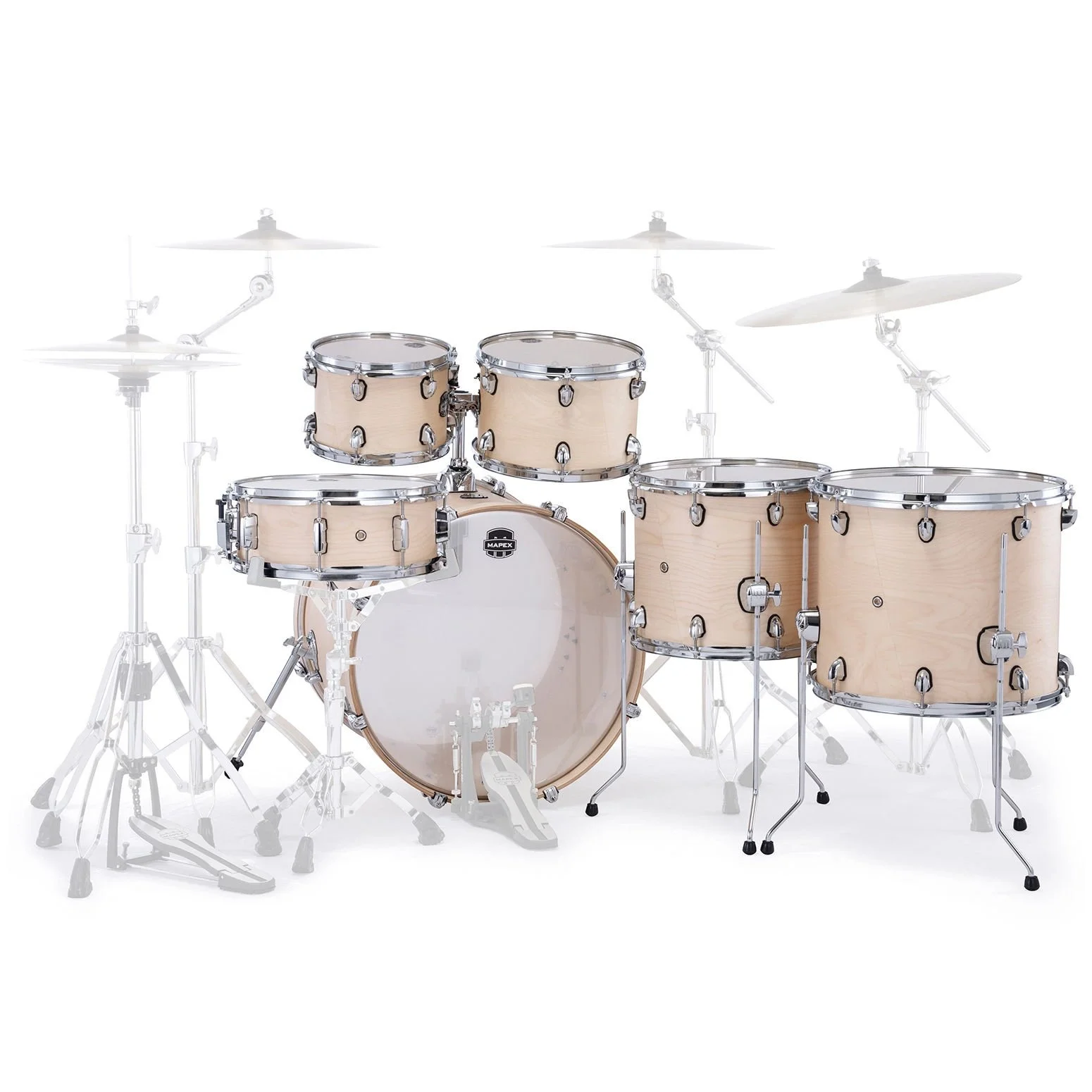 Mapex Mars Maple Davul 22+10+12+14F+16F+14S (MM628SFUNW)