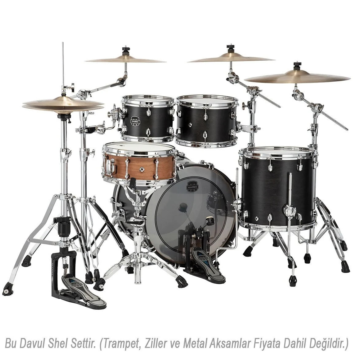 Mapex Saturn Fusion Akustik Davul 20+10+12+14F (SR504XFB)