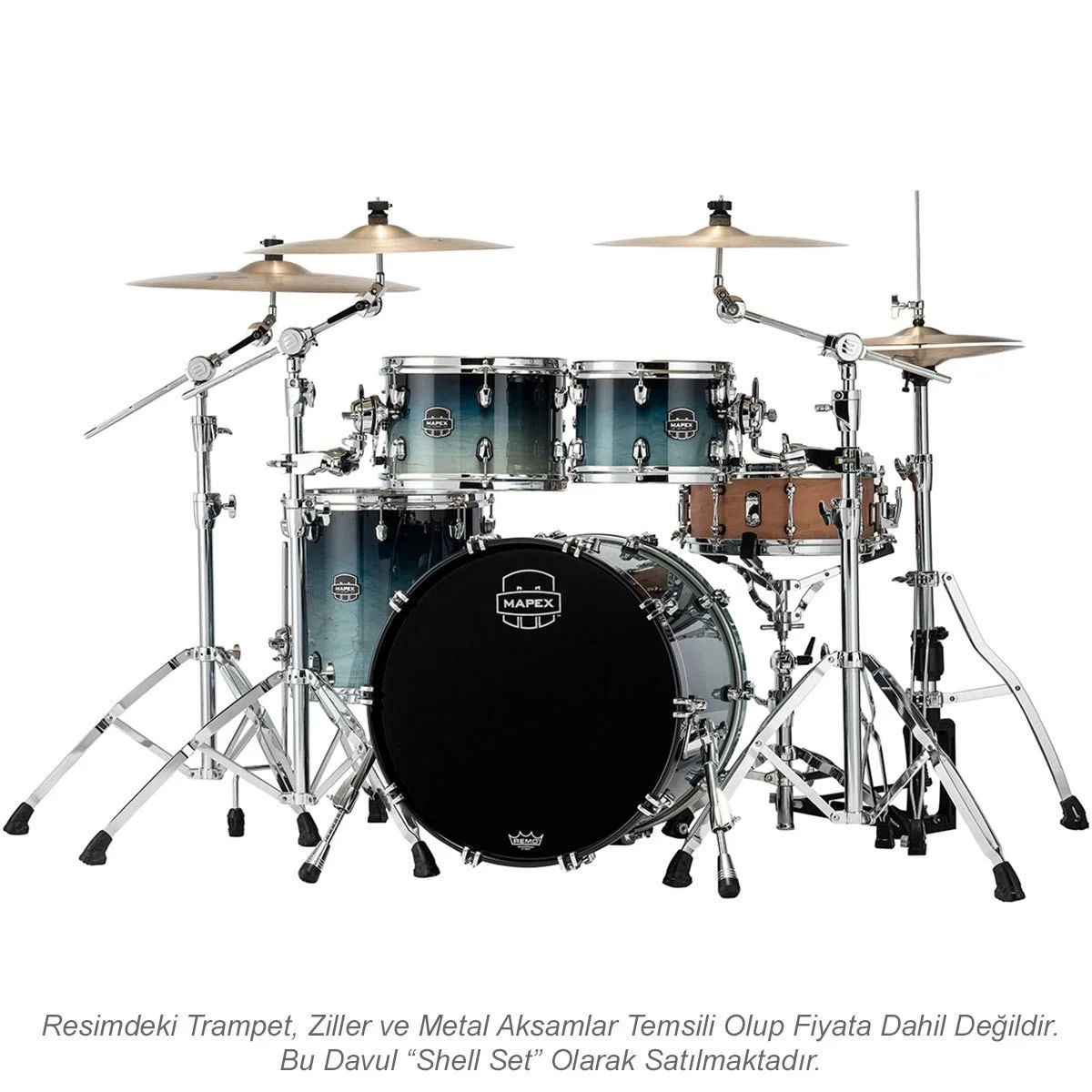 Mapex Saturn Akustik Davul 20+10+12+14F (SR504XRJ)