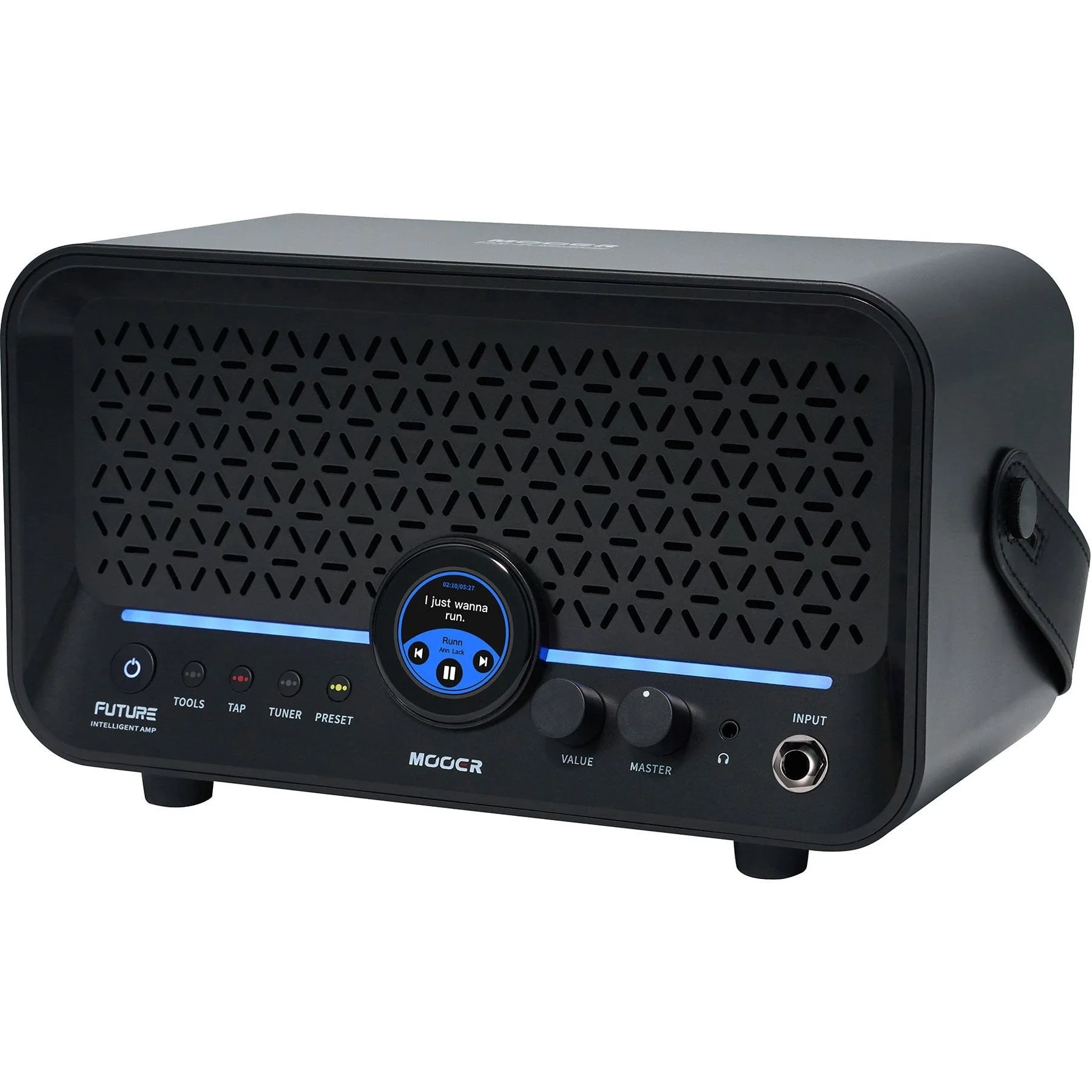 Mooer F15iLiPBK Şarjlı Akıllı Gitar Amfisi (Phantom Black)