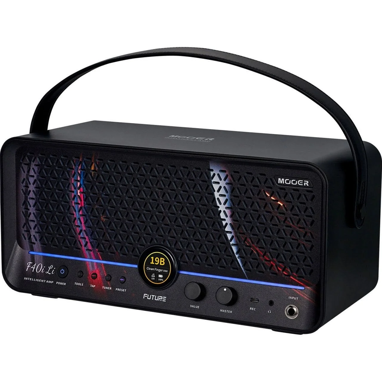Mooer F40iLI/BSR Şarjlı 40W Stereo Akıllı Gitar Amfisi
