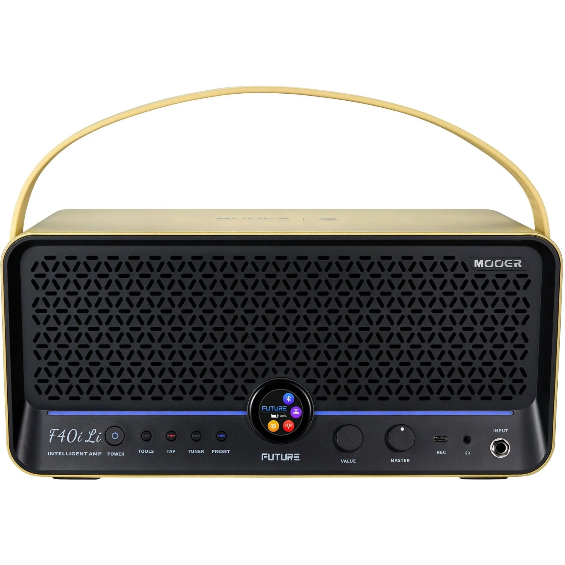 Mooer F40iLI/IGL Şarjlı 40W Stereo Akıllı Gitar Amfisi