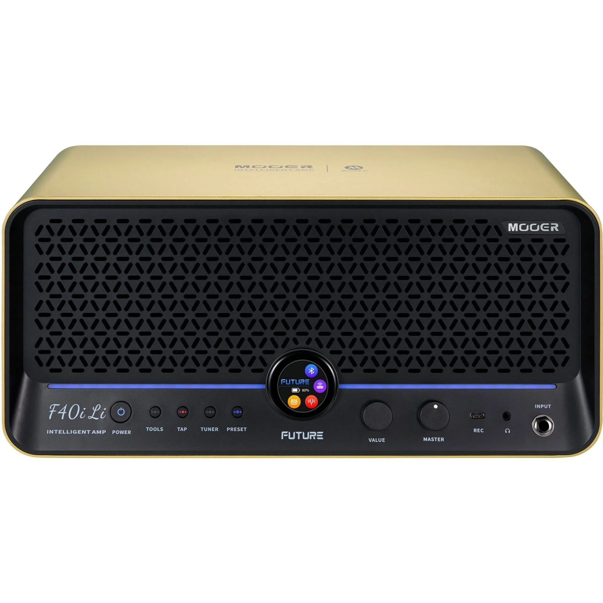 Mooer F40iLI/IGL Şarjlı 40W Stereo Akıllı Gitar Amfisi