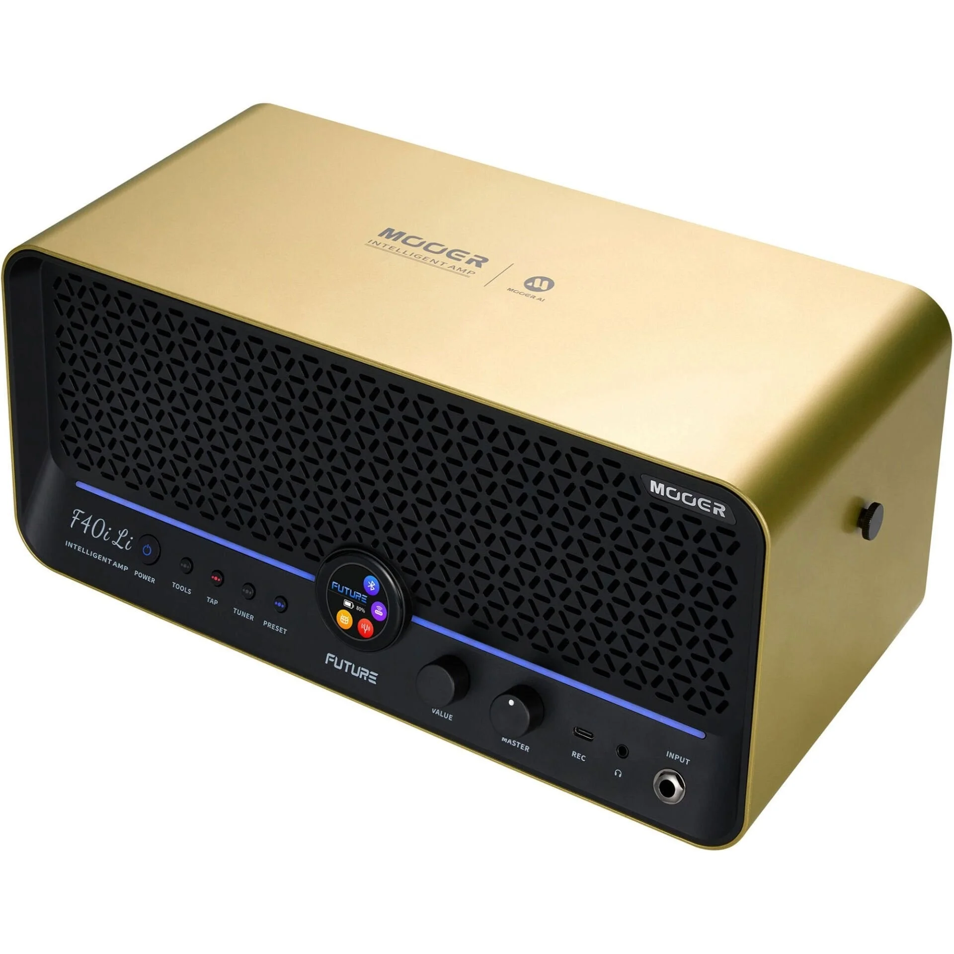 Mooer F40iLI/IGL Şarjlı 40W Stereo Akıllı Gitar Amfisi