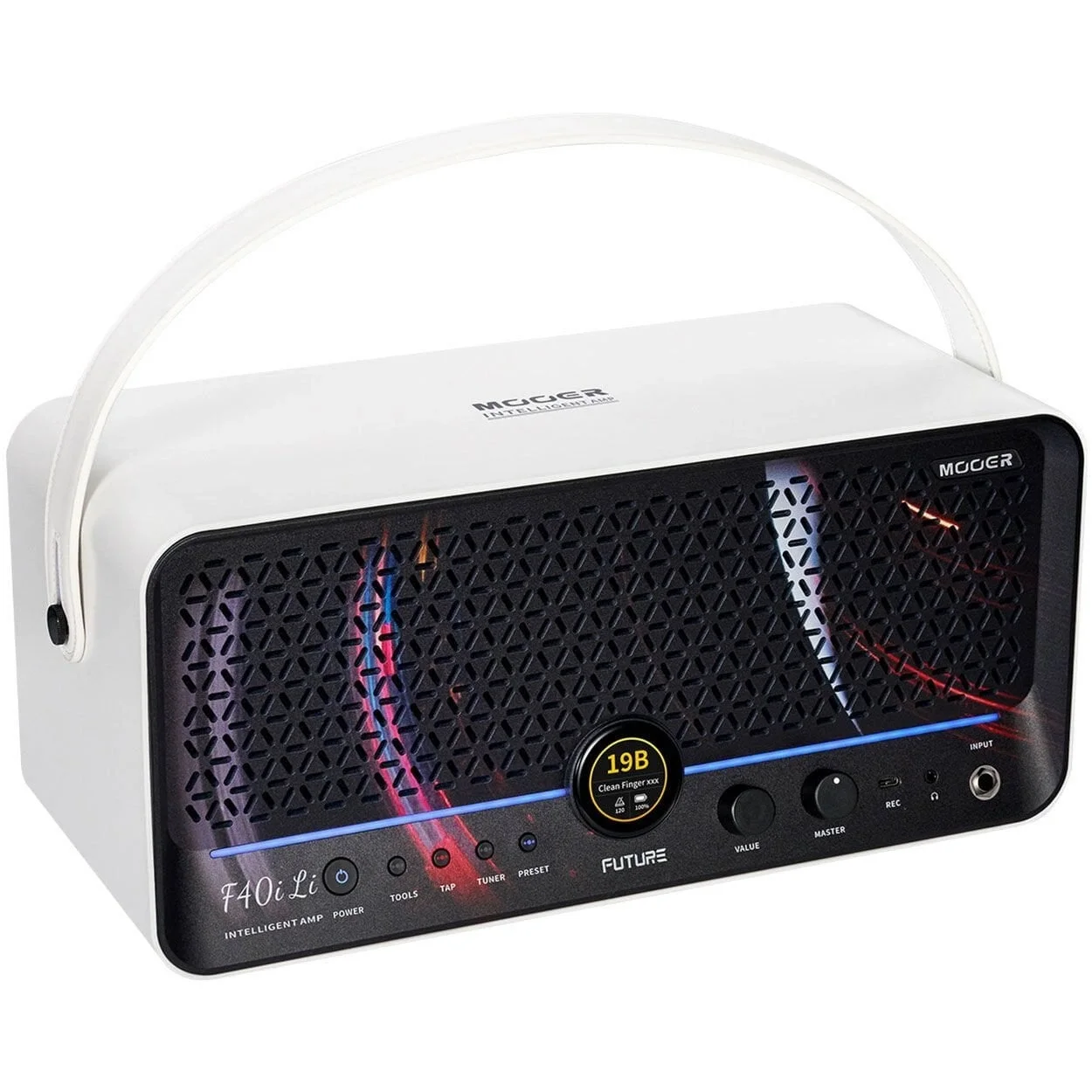 Mooer F40iLI/WSR Şarjlı 40W Stereo Akıllı Gitar Amfisi