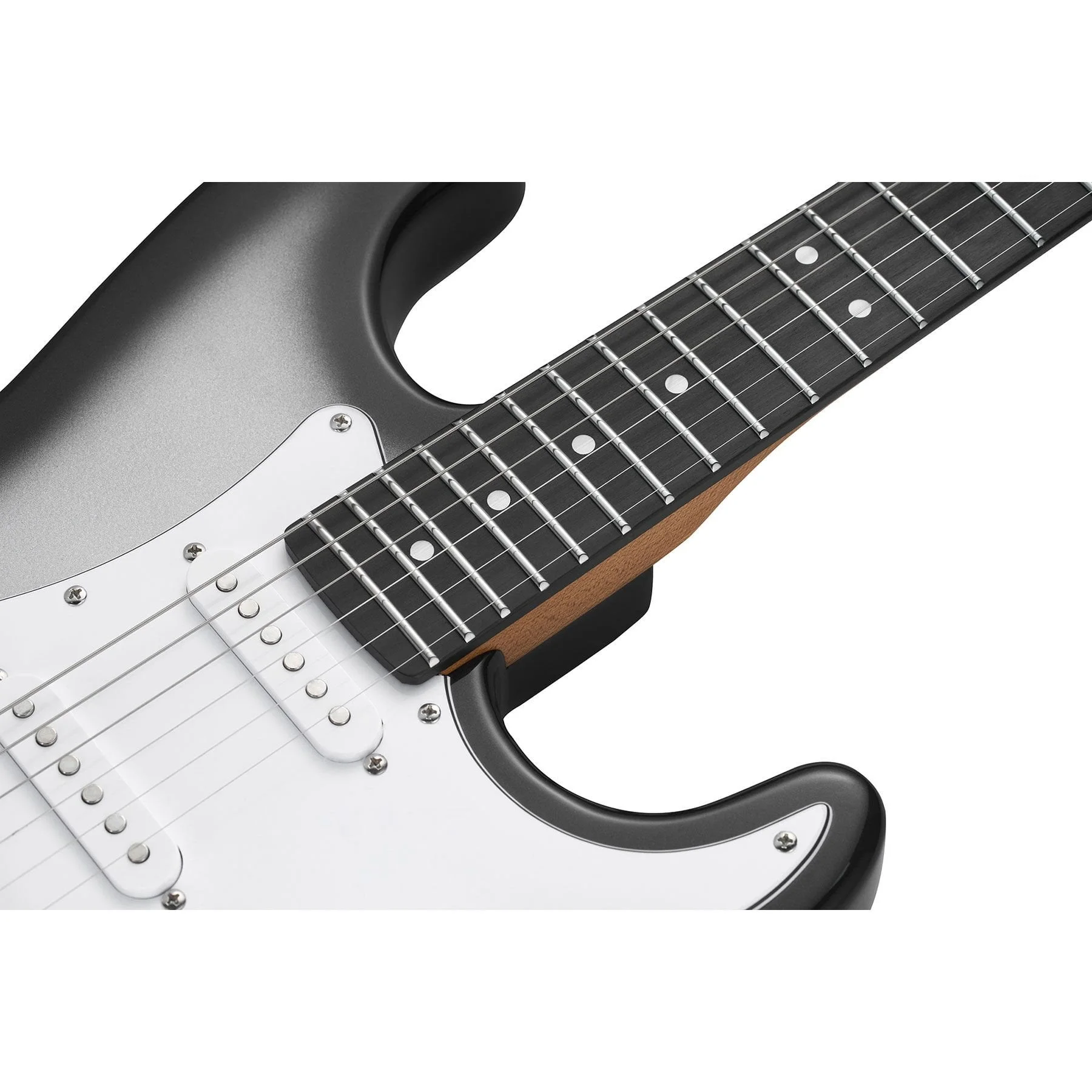 Mooer MSC12ProISL Elektro Gitar (Iron Silver)