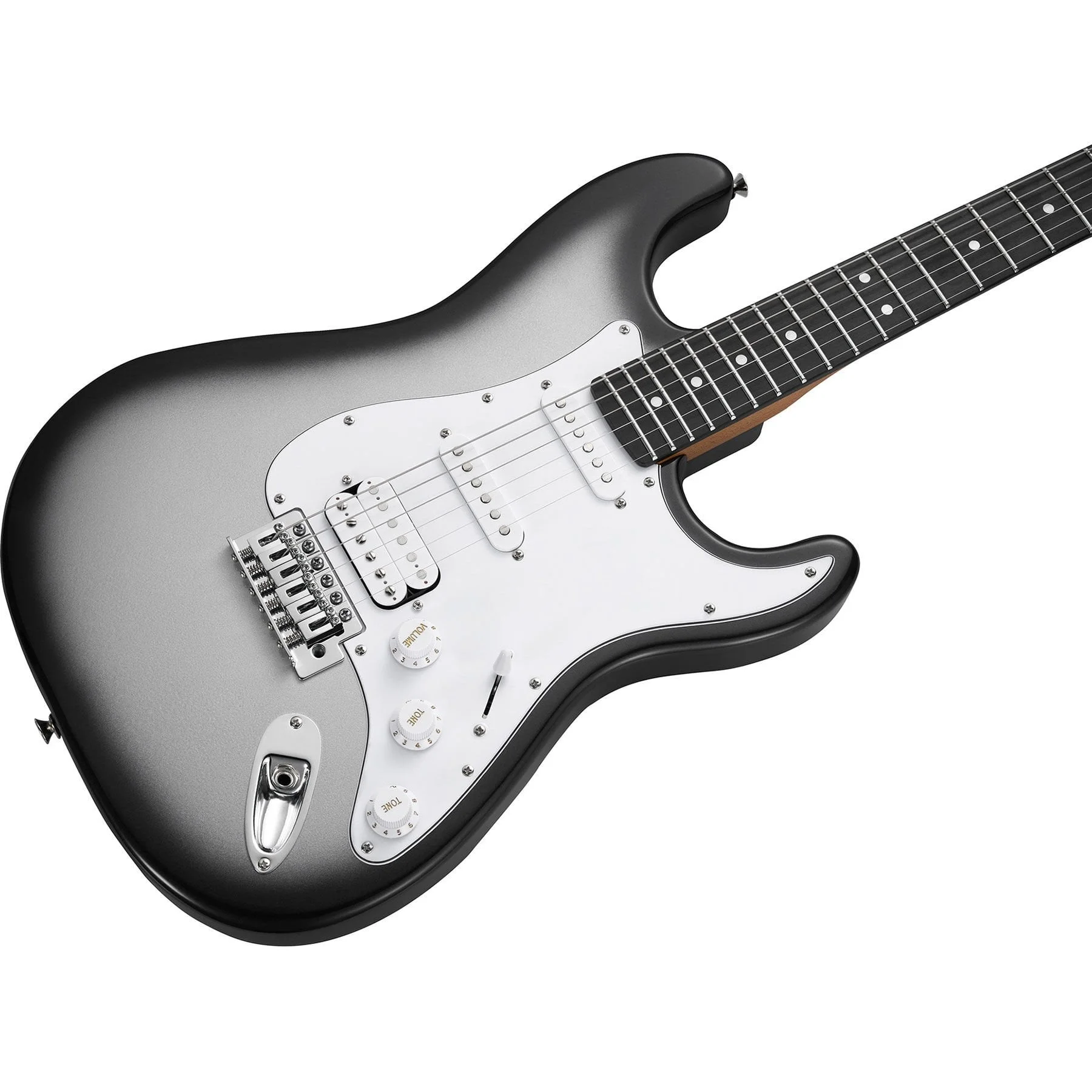 Mooer MSC12ProISL Elektro Gitar (Iron Silver)