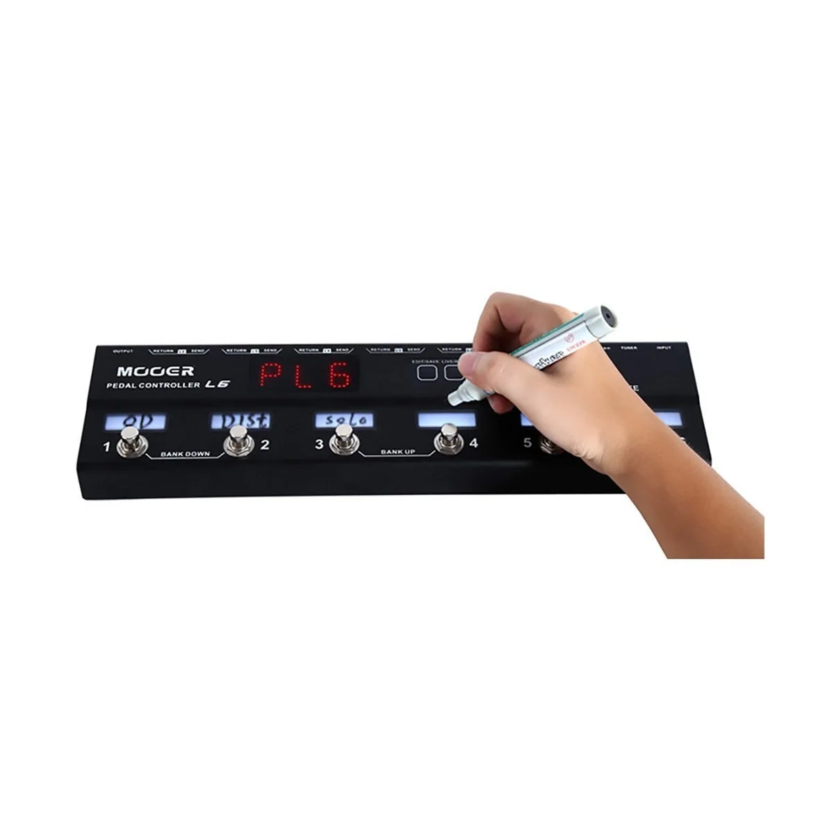 Mooer PCL6 Gitar Efekt Kontrol Pedalı