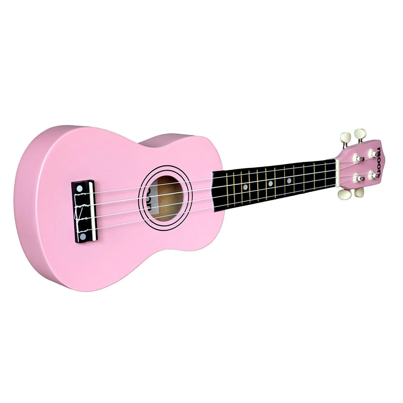 Moon AU02PK Soprano Ukulele (Pembe Renk Çantalı)