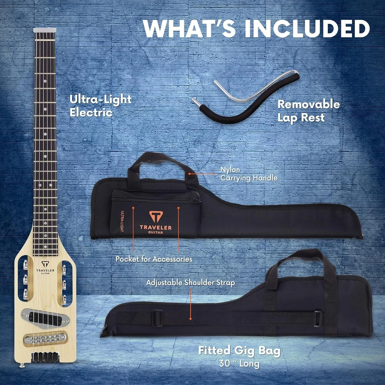 Traveler ULEMPS Ultra Light Elektro Gitar