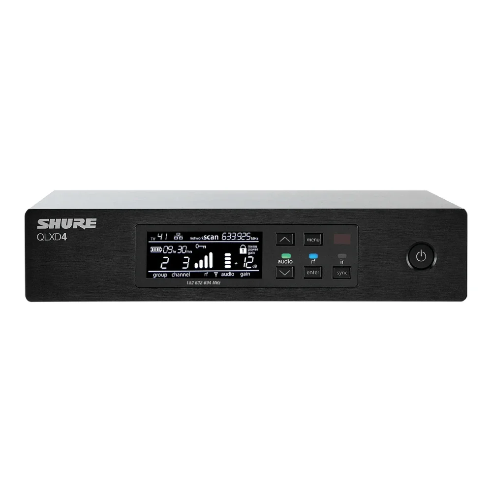Shure QLXD4E-H51 Dijital Kablosuz Alıcı